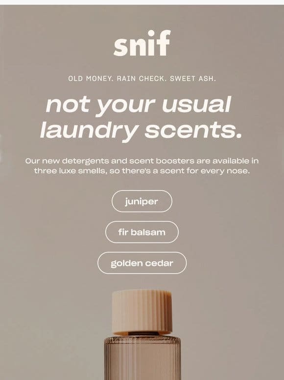 Better smells with every spin.