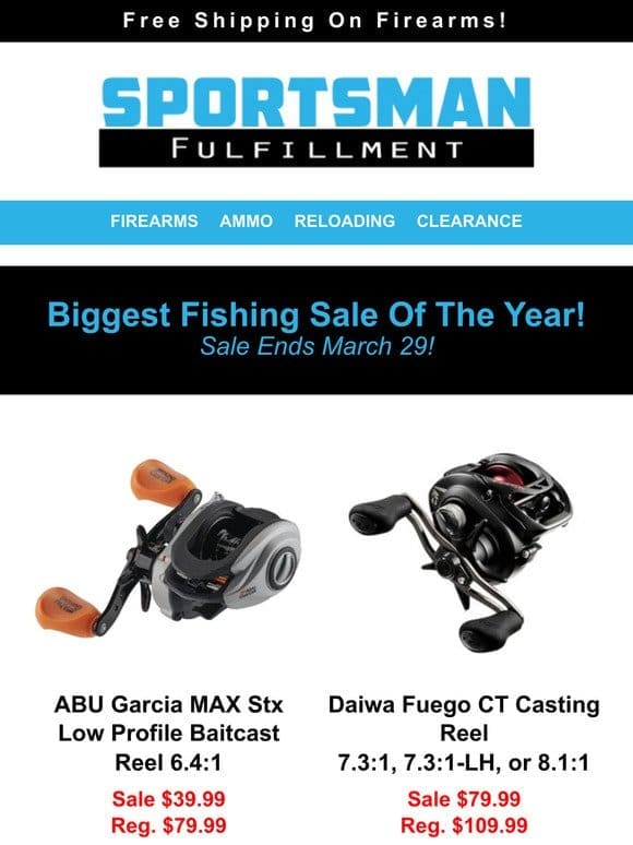 Biggest Fishing Sale Of The Year   Strike King， Gamakatsu， Berkley & More!