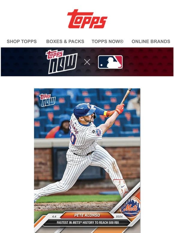 Brand New MLB Topps NOW®!