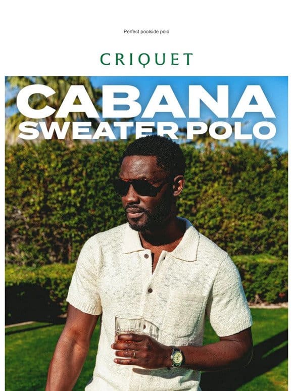 Brand New: The Cabana Sweater Polo