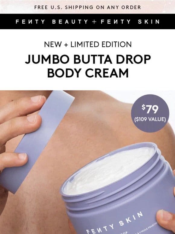 Butta up biggg   New Jumbo Butta Drop Body Cream