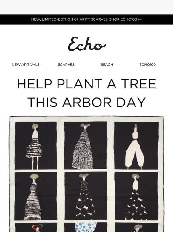 Buy a Scarf， Help Plant a Tree
