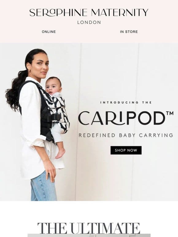 CARIPOD™: The perfect partner for our 3 in 1 coats and jackets