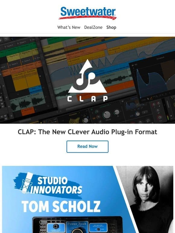 CLAP: The New CLever Audio Plug-in Format