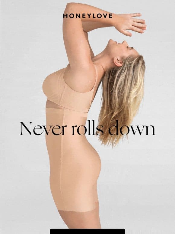 Can your shapewear do a tree pose with you?