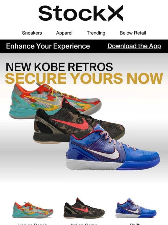 Can’t Wait for the New Kobe’s?
