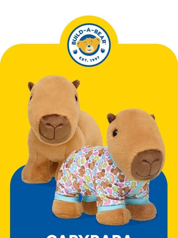 Capybara Now in Stores!