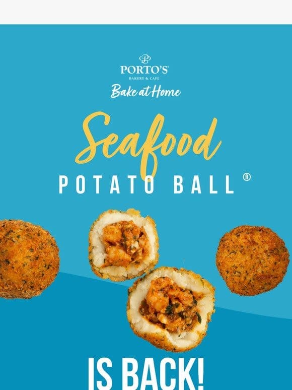 Catch of the Day: Seafood Potato Ball