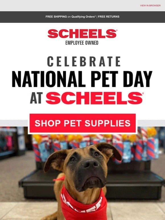 Celebrate National Pet Day