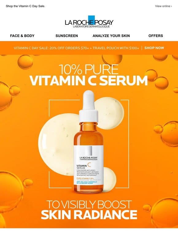 Celebrate Vitamin C Day With 20% Off!