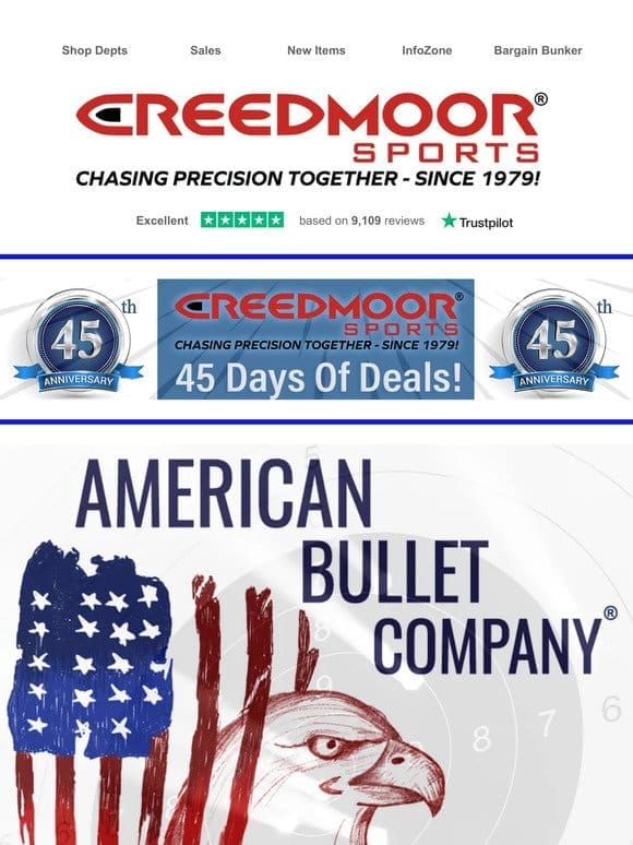 Check Out Our American Bullet Company Bullets Now!