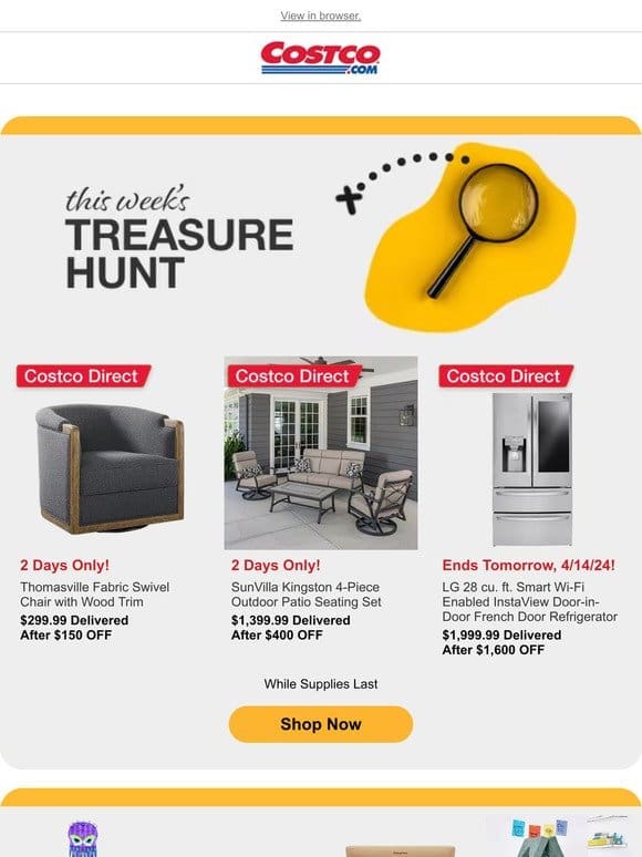 Check Out This Week’s Treasure Hunt!