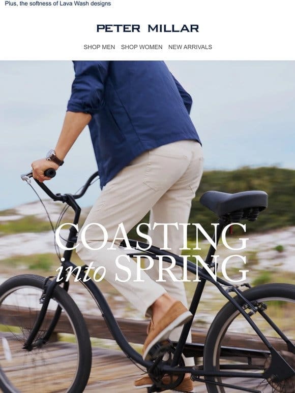 Coast Into Spring With Versatile Pants & Jeans