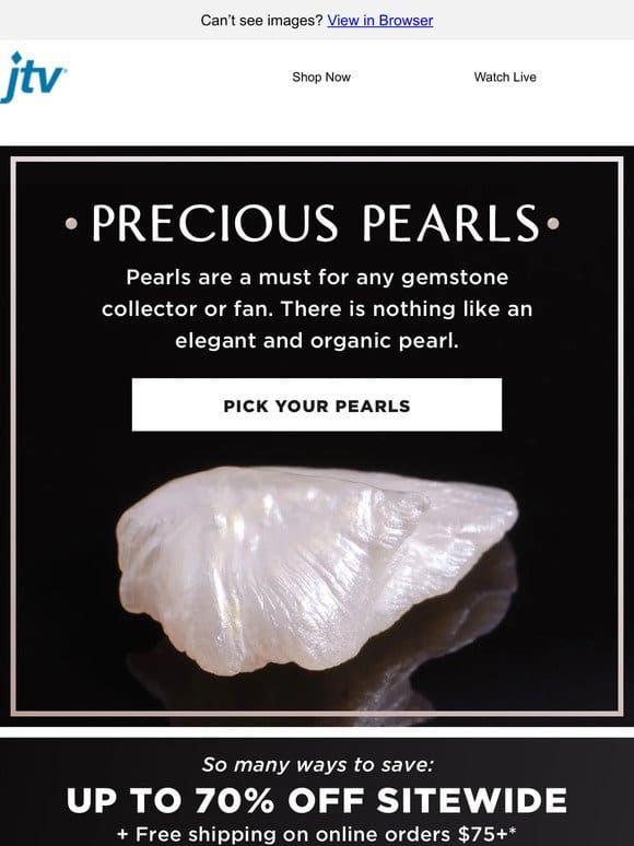 Collect the classic pearl!
