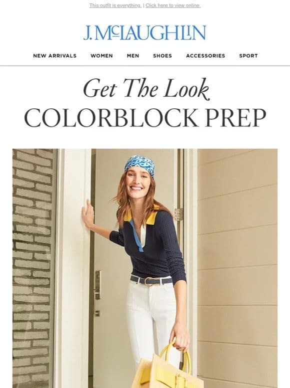 Colorblock is back!