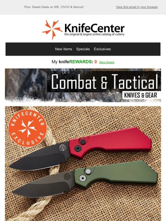 Combat/Tactical Essentials!