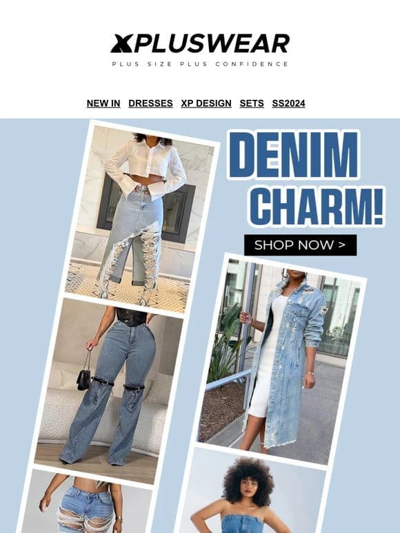 Come and see the denim clothes! do not miss it!