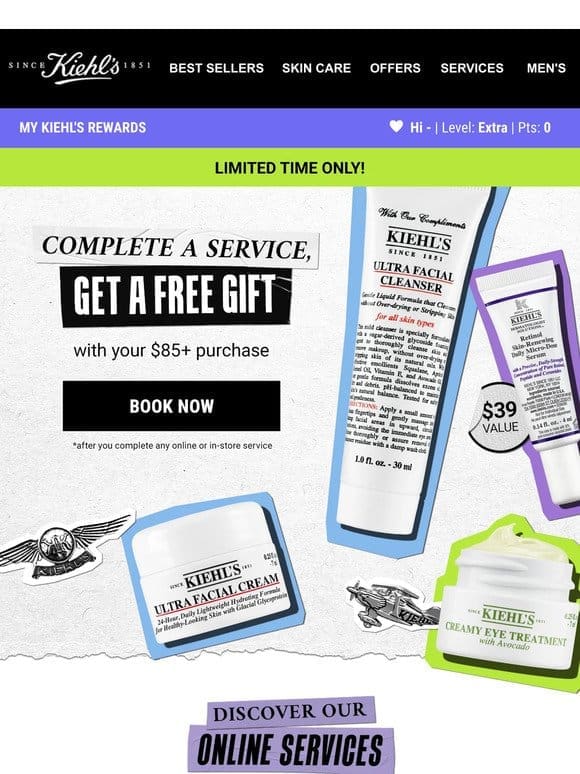 Complete A Service， Get A Gift!