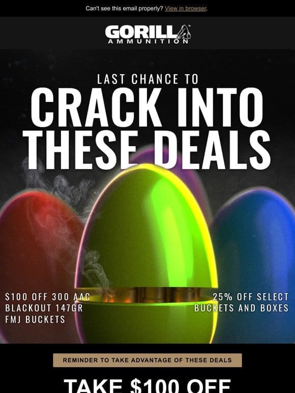 Crack Into These Deals
