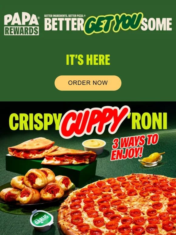 Craving Crispy Pepperoni? Try Our Crispy Cuppy ‘Roni Menu Now