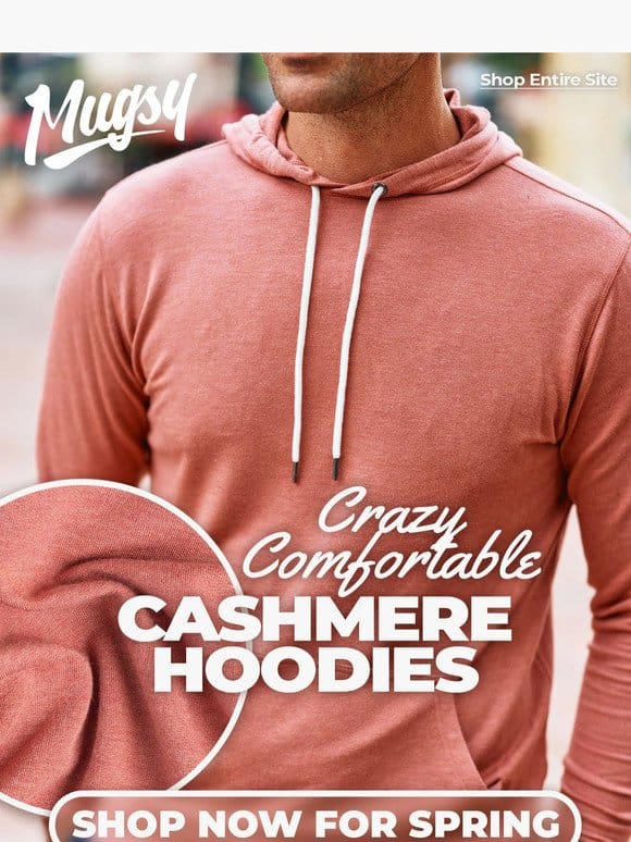 Crazy Comfortable Cashmere Hoodies