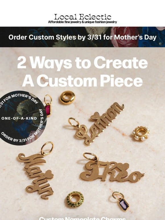 Create a custom piece