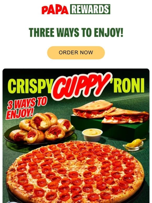 Crispy Cuppy ‘Roni: Our Brand New Innovation is Here