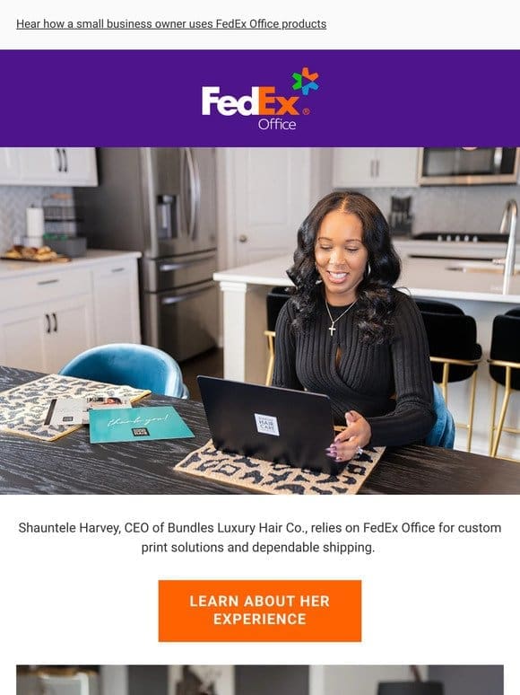 Customer spotlight from FedEx Office