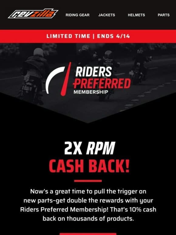 DOUBLE RPM Cash Starts Right Now!