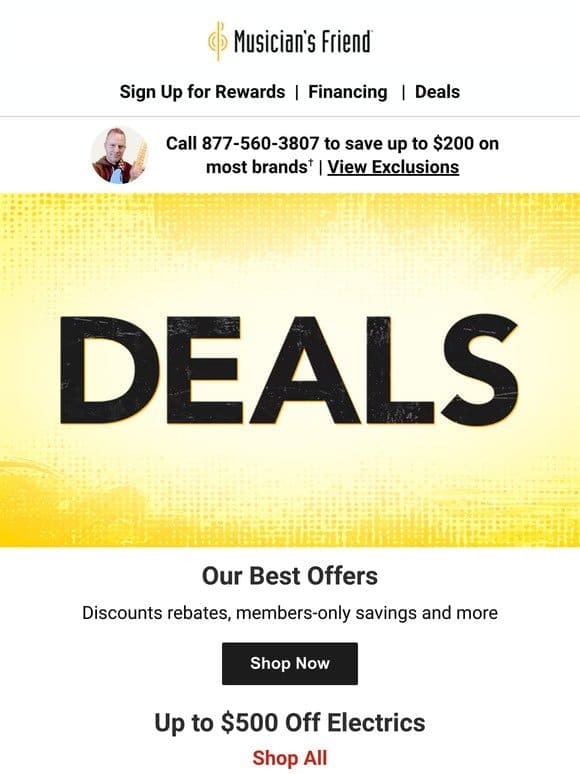 Deals so good they’ll make your day
