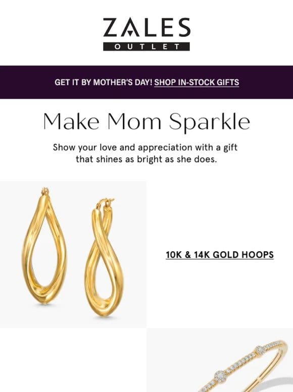 Delight Mom with a Gift That Dazzles