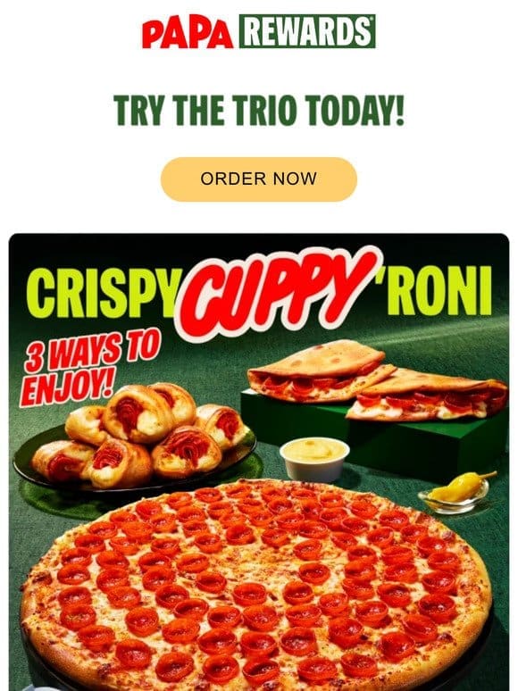 Did You Hear? Crispy Cuppy ‘Roni Just Dropped