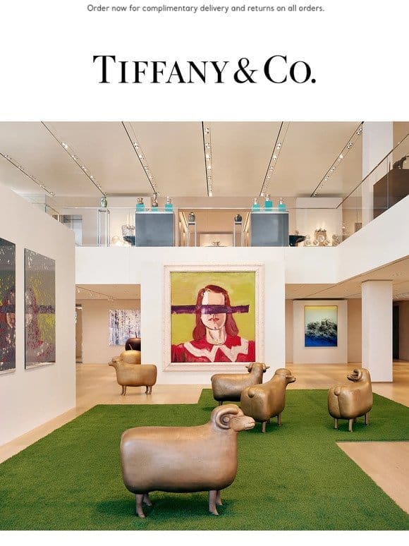 Did You See the Tiffany & Co. Art Exhibition at The Landmark?