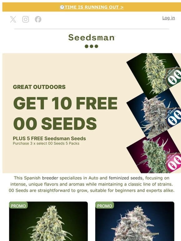 Did you know? 15 FREE SEEDS await!