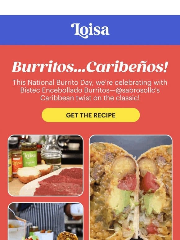 Dinner Tonight: Bistec Encebollado Burritos