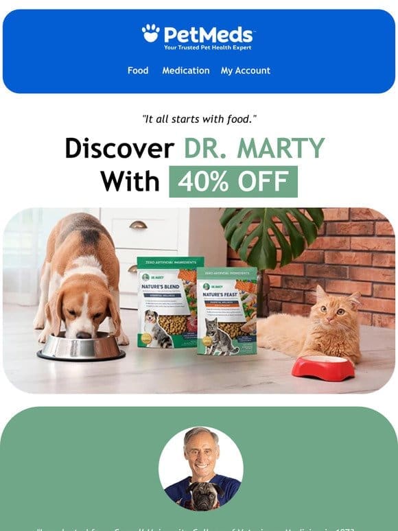 Discover Dr. Marty and Get 40% Off