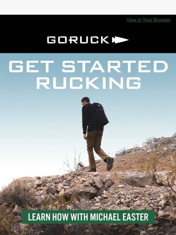 Discover Rucking With Michael Easter: Your Path to a Healthier， More Active Life