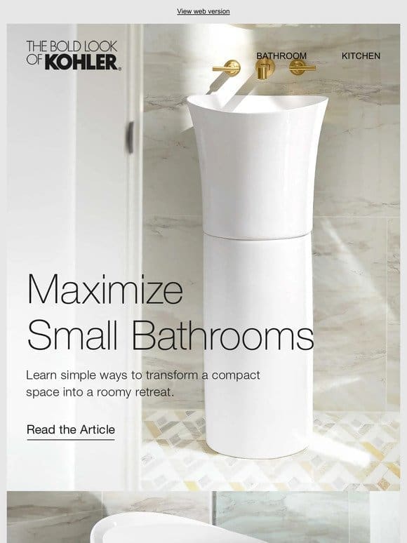 Discover Simple Tips to Maximize Small Bathrooms