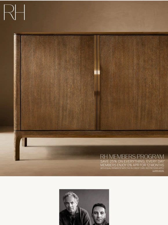 Discover the Padua Collection. Handcrafted in American Oak.