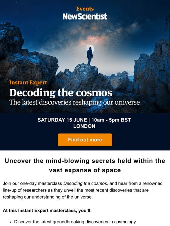 Discover the latest groundbreaking discoveries in cosmology