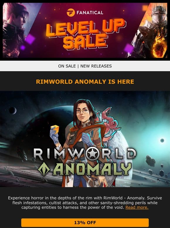 Discover the new RimWorld Anomaly