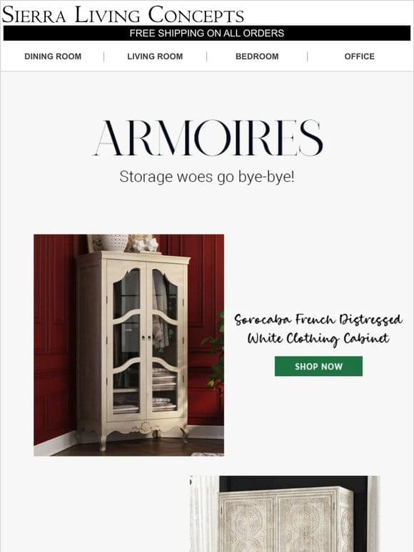 Dive into Armoires & Dressers Trendy Picks