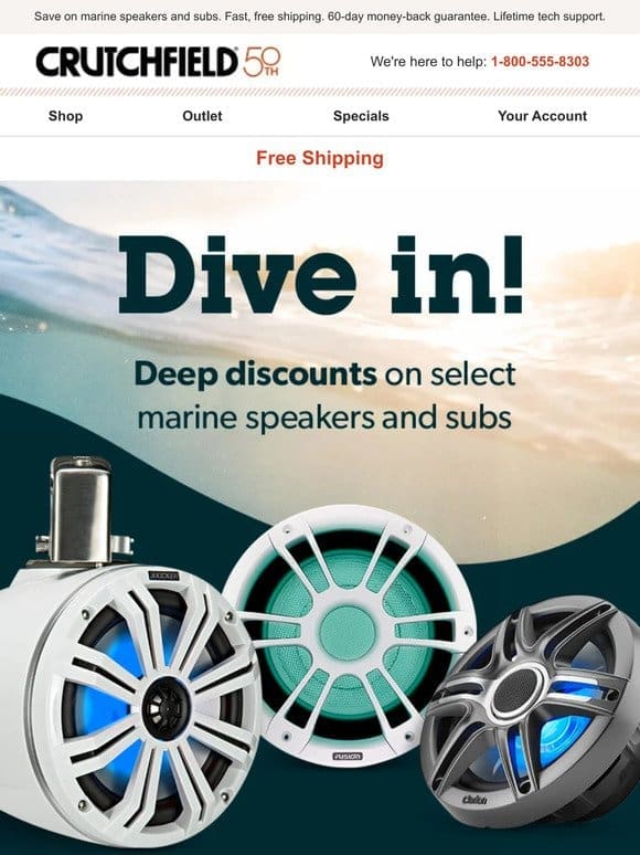 Dive into deep marine audio discounts