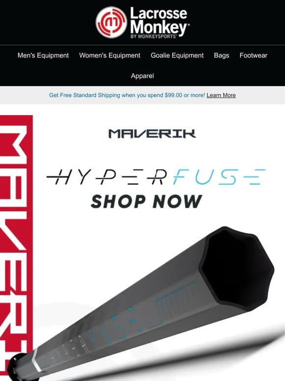 Dominate the Field: Get Your Maverik Hyperfuse Shaft Today!