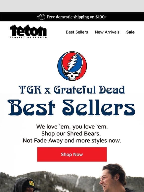 Don’t Forget These Grateful Dead Best Sellers…