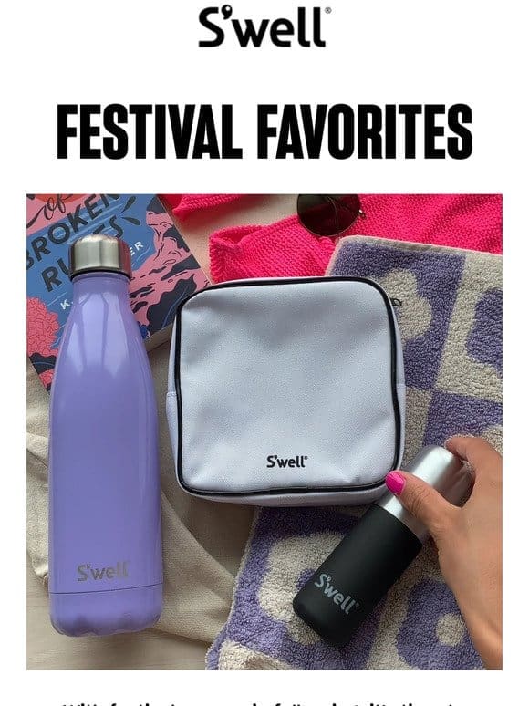 Don’t Forget To Hydrate This Festival Season