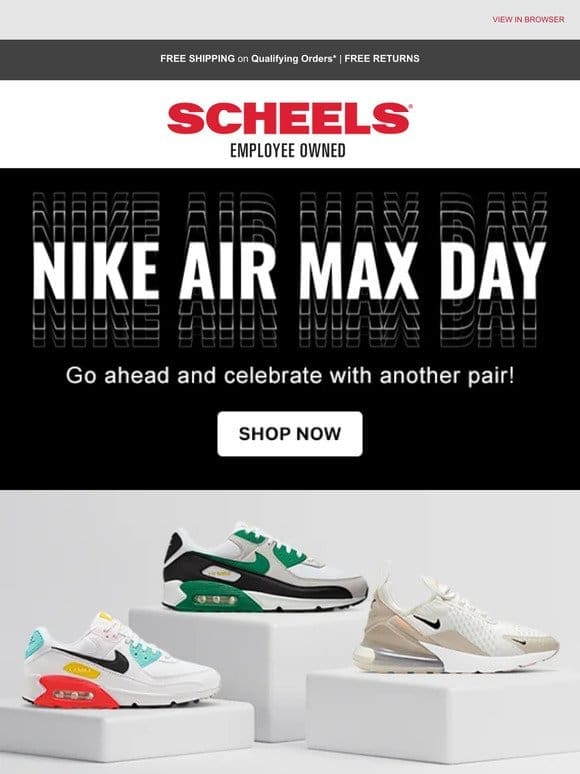 Don’t Miss Out—Nike Air Max Day