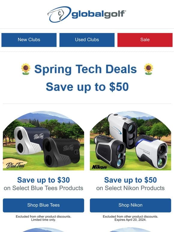 Don’t Miss Spring Tech Savings