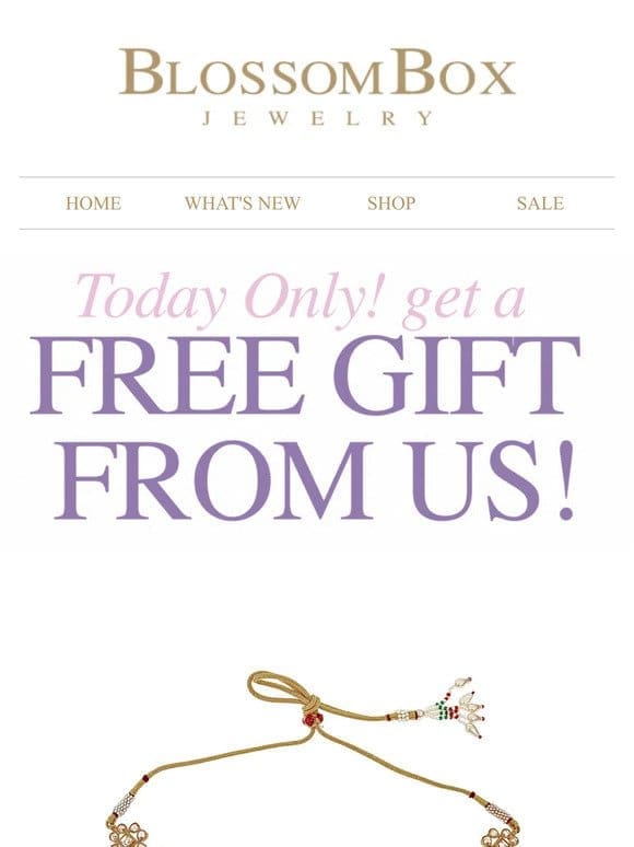 Don’t miss out! Get a FREE Adiva Necklace!