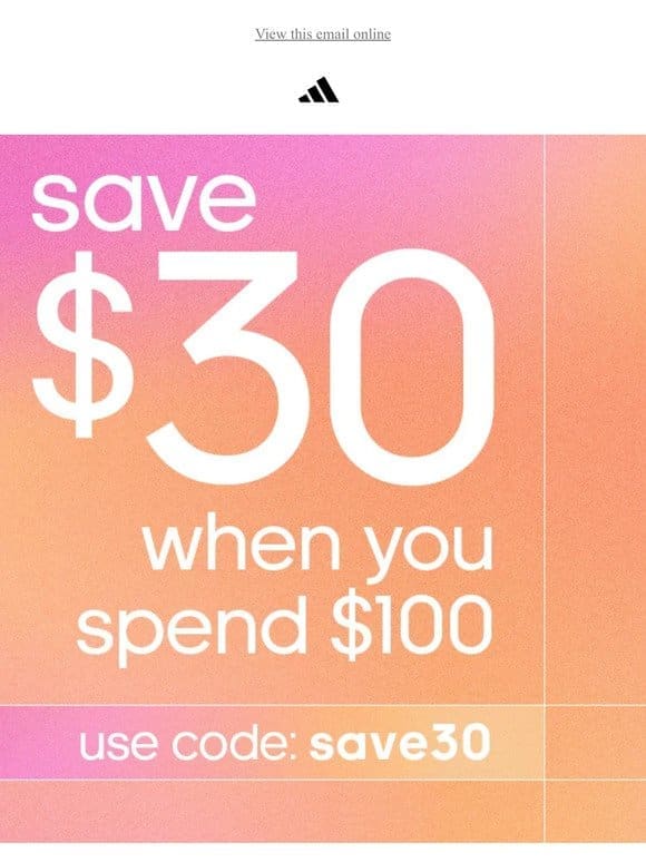 Don’t miss out: Save $30 now